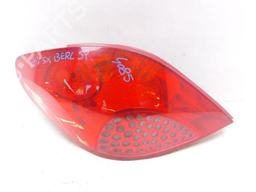 Used Left taillight PEUGEOT 207 (WA_, WC_) 1.4 (73 hp) 26901291