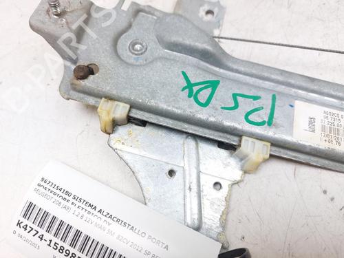 Rear right window mechanism PEUGEOT 208 I (CA_, CC_) 1.2 VTI 82 | BP29448056C25 