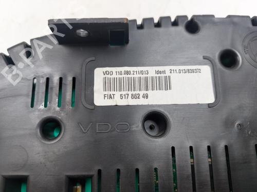 Instrument cluster LANCIA YPSILON (843_) 1.2 (843.AXL1A) | BP29880247C47