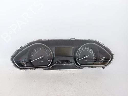 Used Instrument cluster PEUGEOT 208 I (CA_, CC_) 1.6 HDi / BlueHDi 75 (75 hp) 15170386
