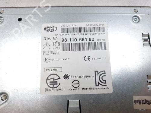 Electronic module PEUGEOT 2008 I (CU_) 1.4 HDi | BP25732573M83 - Image 3