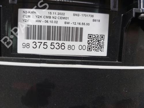 Instrument cluster CITROËN C3 III (SX) 1.5 BlueHDi 100 (SXYHYP, SXYHTU) | BP29298524C47 