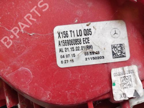 Right taillight MERCEDES-BENZ GLA-CLASS (X156) GLA 180 CDI / d (156.912) | BP27538718C35 