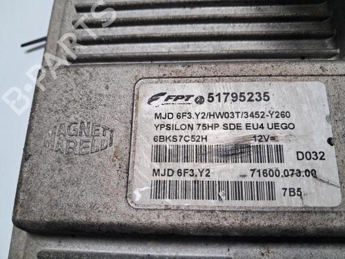 Engine control unit (ECU) LANCIA YPSILON (843_) 1.3 D Multijet (843.AXF11, 843.AXF1A, 843.AXM11,... | BP33196424M57 - Image 5