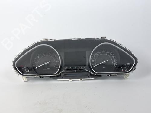 Used Instrument cluster PEUGEOT 208 I (CA_, CC_) 1.2 VTI 82 (82 hp) 15893355