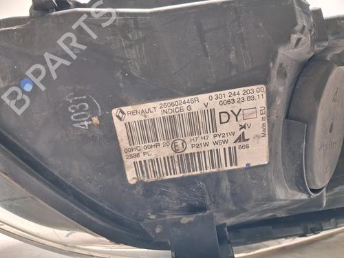 Left headlight RENAULT MEGANE III Hatchback (BZ0/1_, B3_) 1.5 dCi (BZ09, BZ0D, BZ1W, BZ29, BZ14) | BP39908065C28 - Image 5