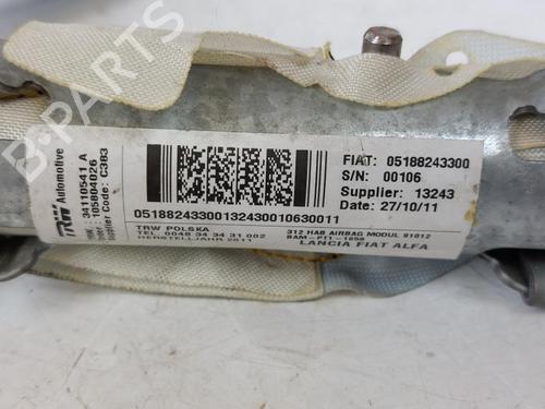 Left curtain airbag FIAT 500 (312_) 1.3 D Multijet (312AXB1A) | BP23880736C11 