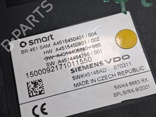 Fuse box SMART FORTWO Coupe (451) 1.0 (451.331, 451.380) | BP35721344E1  - Image 5