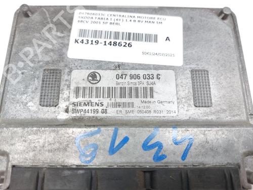 Engine control unit (ECU) SKODA FABIA I (6Y2) 1.4 | BP27672250M57 - Image 3