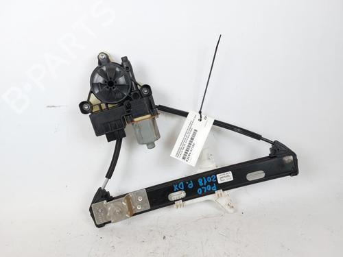 Used Rear right window mechanism VW POLO VI (AW1, BZ1, AE1) 1.0 (65 hp) 15158447
