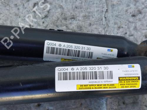 Right rear shock absorber MERCEDES-BENZ C-CLASS Convertible (A205) C 250 d (205.408) | BP17206542M19 
