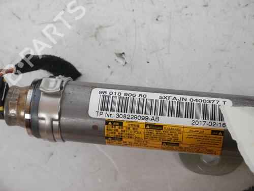 Right curtain airbag CITROËN C4 II (NC_) 1.2 THP 110 (NCHNZ6, NCHNV6) | BP15159186C12 