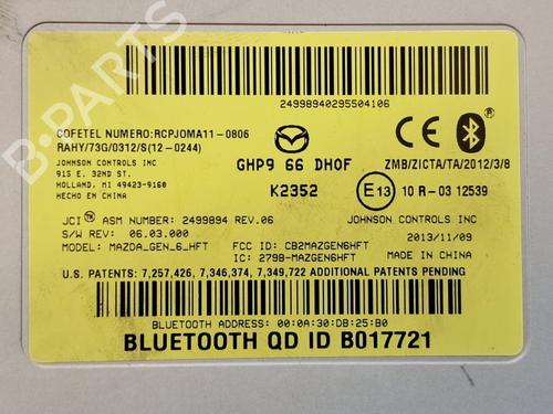 Electronic module MAZDA CX-5 (KE, GH) 2.2 D (KE2FW) | BP38011824M83 - Image 5