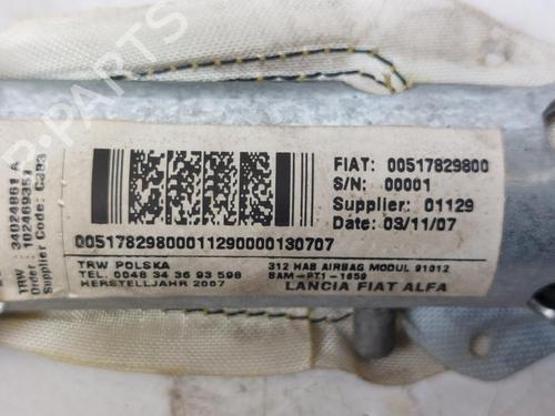 Right curtain airbag FIAT 500 (312_) 1.2 (312AXA1A) | BP23880748C12