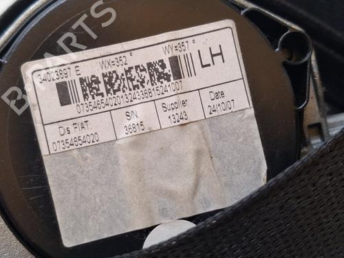 Front left seatbelt FIAT 500 (312_) 1.4 (312AXC1B, 312CXC1B) | BP38106754I26 - Image 5