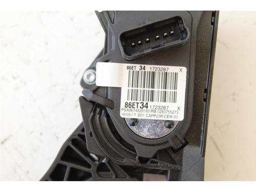 Pedal PEUGEOT 3008 II SUV (MC_, MR_, MJ_, M4_) 1.2 THP/ PureTech 130 (MRHNSM, MRHNSU, MRHNSJ, MRHNYW,... | BP15142596I4 