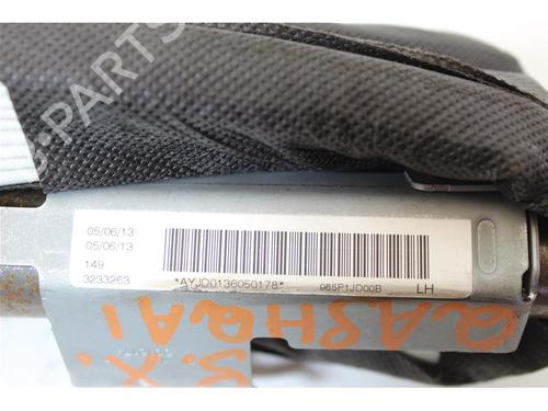 Left curtain airbag NISSAN QASHQAI / QASHQAI +2 I (J10, NJ10, JJ10E) 1.5 dCi | BP15142537C11 