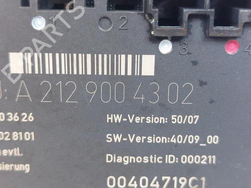 Electronic module MERCEDES-BENZ E-CLASS (W212) E 220 CDI / BlueTEC (212.001, 212.002) | BP15161831M83