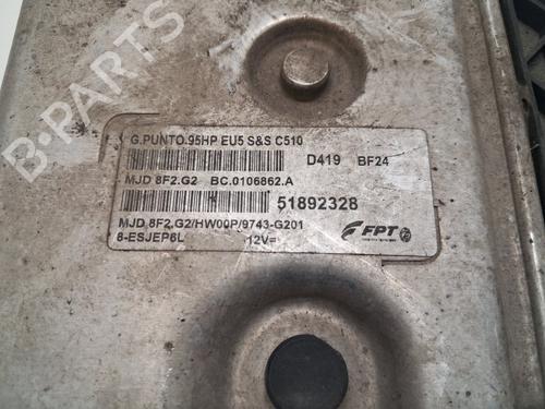 Engine control unit (ECU) FIAT PUNTO EVO (199_) 1.3 D Multijet | BP38799026M57 - Image 5