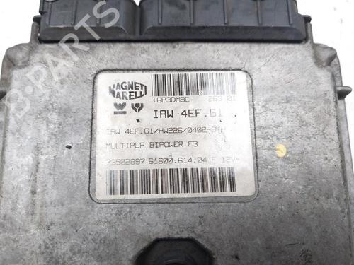 Engine control unit (ECU) FIAT MULTIPLA (186_) 1.6 (186AXC1A, 186BMC1A, 186BXC1A) | BP27537718M57 