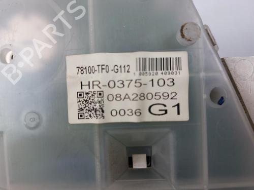 Instrument cluster HONDA JAZZ III (GE_, GG_, GP_, ZA_) 1.2 (GG1) | BP17206687C47 