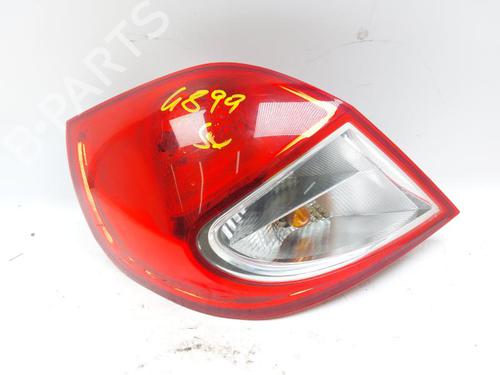 Venstre baglygte RENAULT CLIO III (BR0/1, CR0/1) 1.2 16V Hi-Flex (BR1U, CR1U) (75 hp) 29854419