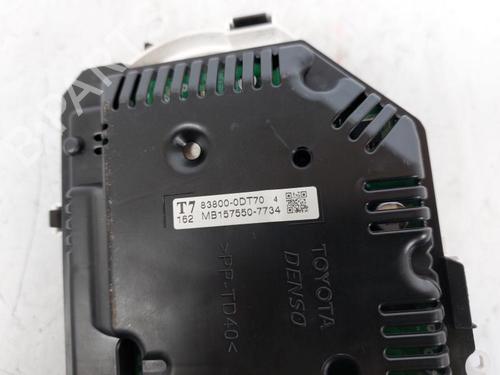 Instrument cluster TOYOTA YARIS (_P13_) 1.5 Hybrid (NHP130_, NHP130) | BP15166139C47 