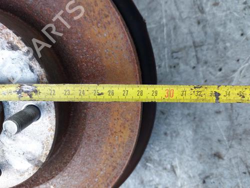 Left front steering knuckle NISSAN JUKE (F15) 1.6 | BP15172251M25 