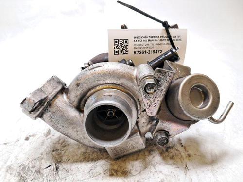 Used Turbocharger/Supercharger Turbocharger/Supercharger PEUGEOT 206 Hatchback (2A/C) 1.6 HDi 110 (109 hp) 34207244 34207244