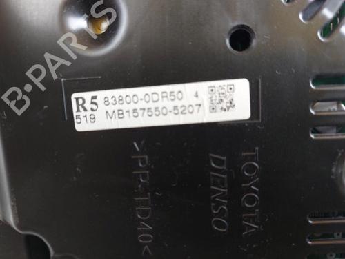 Instrument cluster TOYOTA YARIS (_P13_) 1.0 (KSP130_, KSP130) | BP15161032C47 