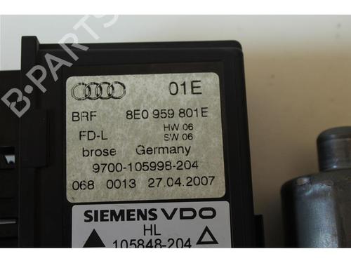 Left rear window motor AUDI A4 B7 (8EC) 1.6 | BP15143443E23 