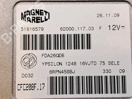 Gearbox control unit LANCIA YPSILON (843_) 1.3 D Multijet (843.AXF11, 843.AXF1A, 843.AXM11,... | BP38042804M52 - Image 5