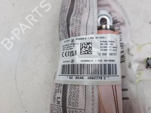 Left curtain airbag CITROËN C3 III (SX) 1.5 BlueHDi 100 (SXYHYP, SXYHTU) | BP29298533C11 