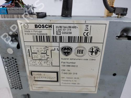 Radio ALFA ROMEO MITO (955_) 1.4 MultiAir (955AXL1B) | BP15156311E6 