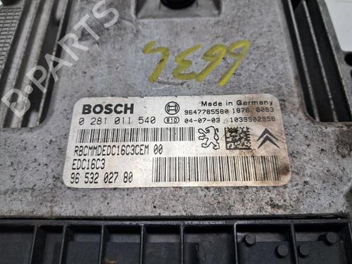 Engine control unit (ECU) OPEL AGILA A (H00) 1.2 16V (F68) | BP33196795M57  - Image 5