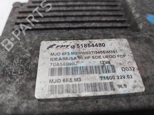 Engine control unit (ECU) LANCIA MUSA (350_) 1.3 D Multijet (350.AXG11, 350.AXG1A) | BP30898885M57