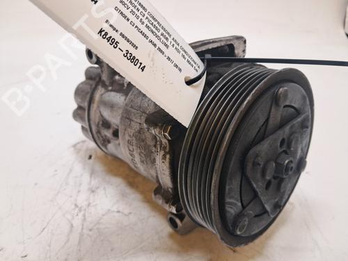 Used AC compressor AC compressor CITROËN C3 Picasso (SH_) 1.6 HDi (90 hp) 39021108 39021108