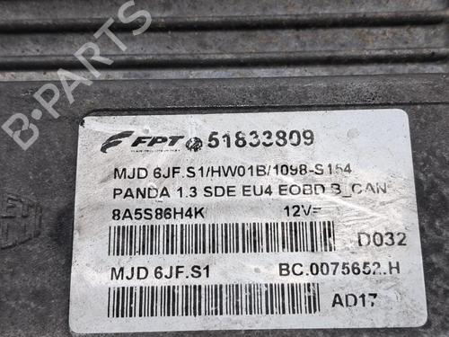 Engine control unit (ECU) FIAT PANDA (169_) 1.3 D Multijet (169.AXC1A) | BP33231750M57 - Image 5