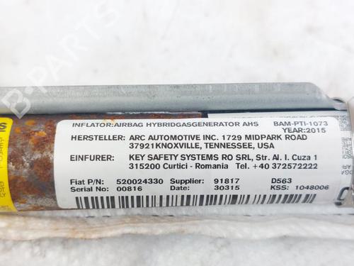 Left curtain airbag FIAT 500L (351_, 352_) 1.3 D Multijet (199.LYM11, 199.LYM1A) | BP23881332C11 