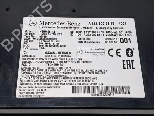 Electronic module MERCEDES-BENZ A-CLASS (W176) A 180 CDI / d (176.012) | BP39163315M83 - Image 5