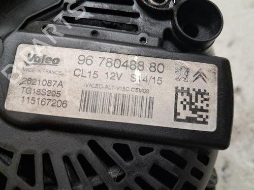 Alternator CITROËN C3 II (SC_) 1.4 HDi 70 (SC8HZC, SC8HR0, SC8HP4) | BP33422307M7 - Image 5