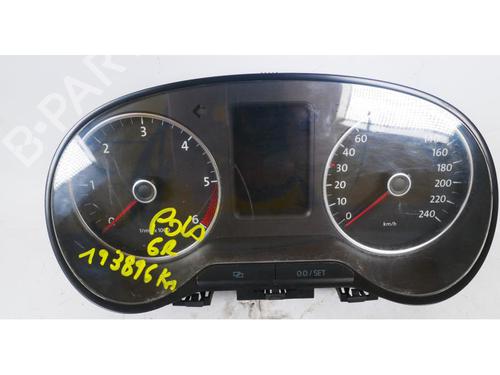 Used Instrument cluster VW POLO V (6R1, 6C1) 1.6 TDI (90 hp) 15150062