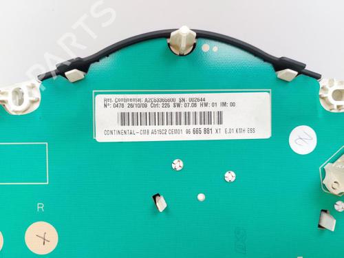 Instrument cluster CITROËN C3 II (SC_) 1.4 VTi 95 | BP28973695C47 - Image 4