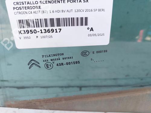 Left rear window motor CITROËN C4 II (NC_) 1.6 BlueHDi 120 | BP37508135E23 - Image 2