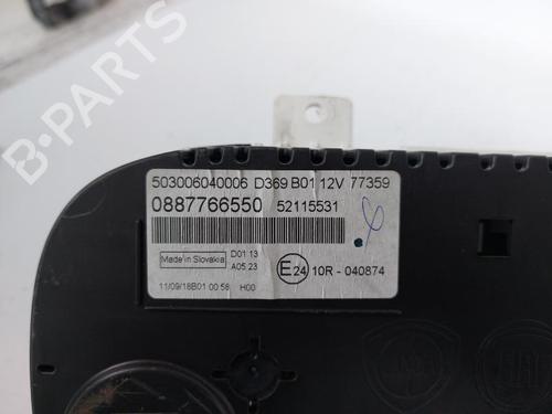 Instrument cluster FIAT PANDA (312_, 319_) 1.2 (312PXA1A) | BP23881313C47 