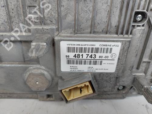 Instrument cluster PEUGEOT 208 II (UB_, UP_, UW_, UJ_) 1.5 BlueHDI 100 | BP19582398C47 