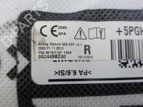 Right seat airbag CITROËN C3 III Van (SX_, SY_) BlueHDi 75 | BP15164835C14 