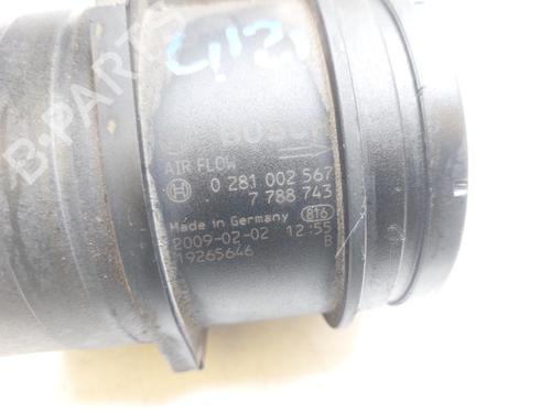 Mass air flow sensor BMW 3 Touring (E91) 318 d | BP27171842M95 - Image 4