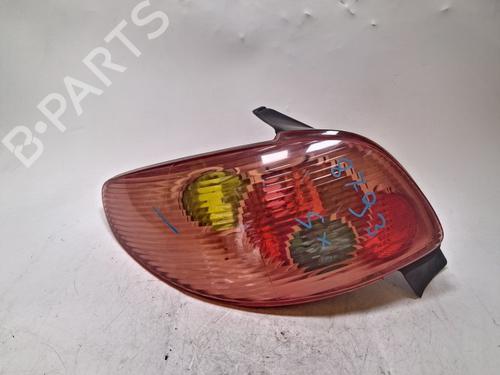 Used Left taillight Left taillight PEUGEOT 206 Hatchback (2A/C) 1.4 HDi eco 70 (68 hp) 39738893 39738893