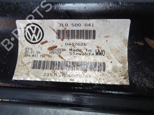 Rear axle VW TOUAREG (7LA, 7L6, 7L7) 2.5 R5 TDI | BP15140105M2 